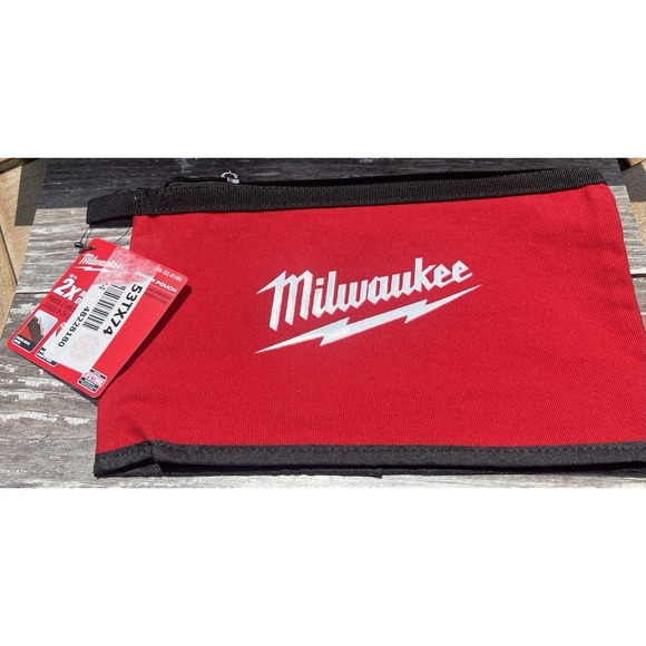 Milwaukee Tool 1/2 In Zipper Pouch Heavy Duty Canvas Stand Base 48-22-8180 New